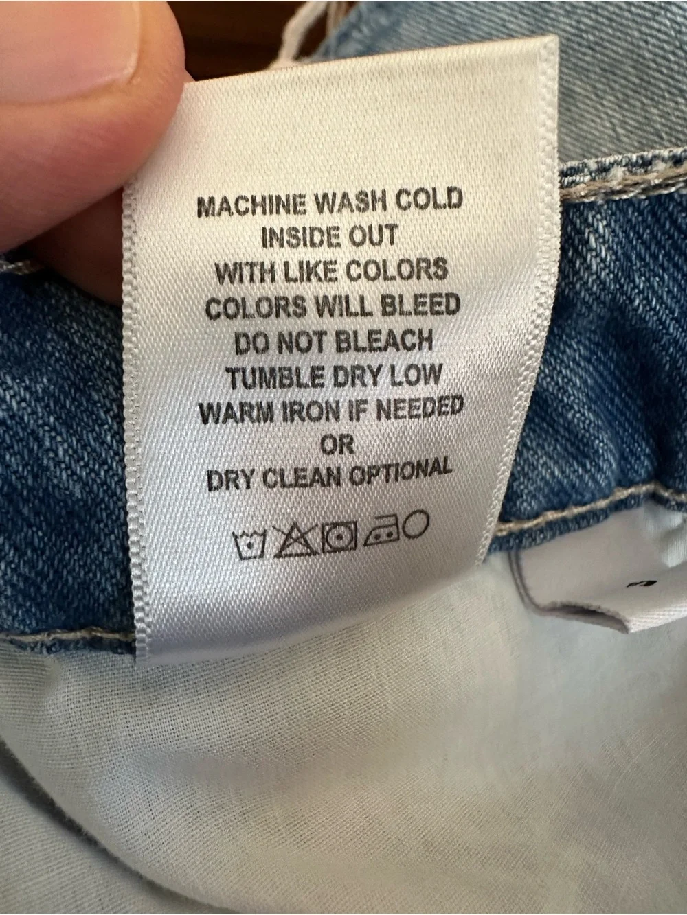 Nectar Premium Denim Raw Hem Light Blue Denim Shorts Small